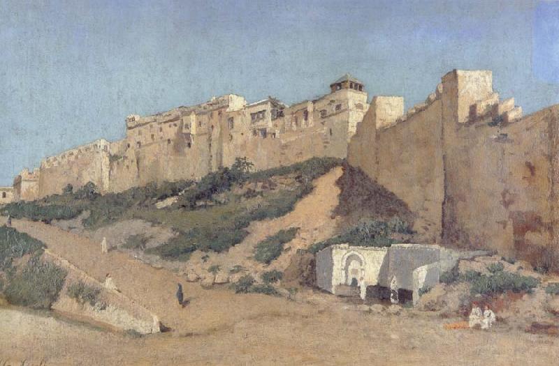 Alphonse Asselbergs The Casbah of Algiers oil painting image